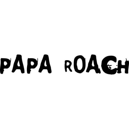 Papa Roach Logo - Papa Roach Decal Sticker - PAPA-ROACH-LOGO | Thriftysigns