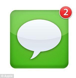 iPhone Messages App Logo - 18 Text SMS IPhone App Icon Images - iPhone Text Message Icon ...