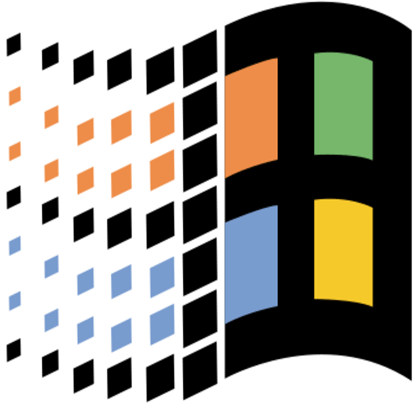 Windows 95 Logo - Windows 95 Logo - Roblox