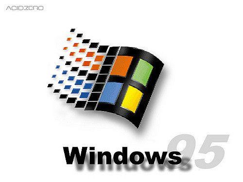 Windows 95 Logo - Windows 95 logo | Custom start screen for Windows 95 By Acid… | A©IÐ ...