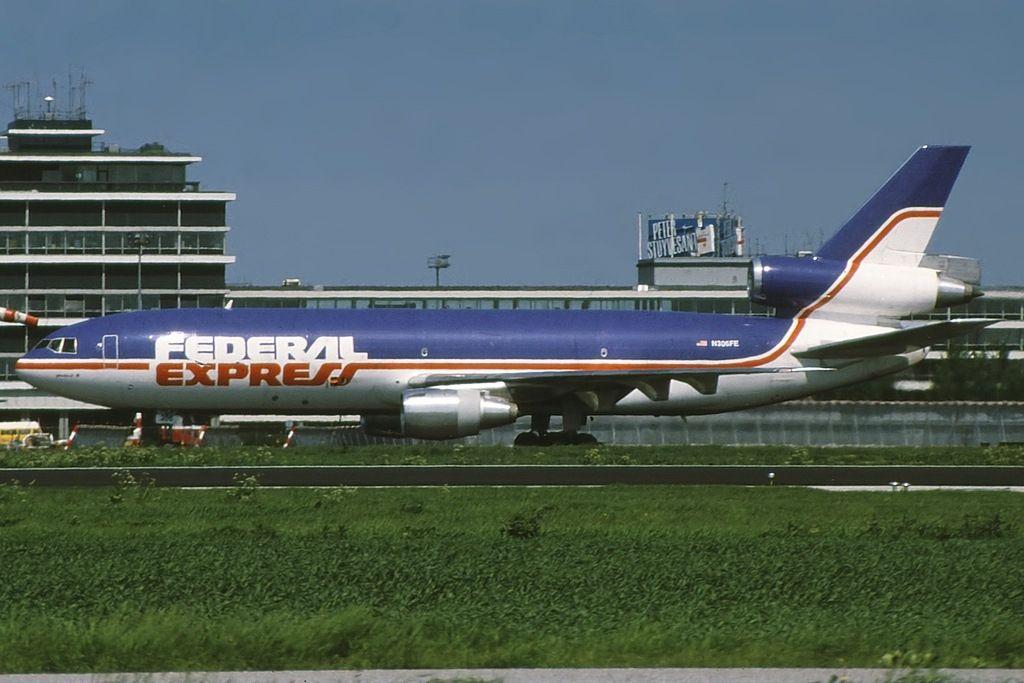 FedEx Plane Logo - Federal Express Flight 705