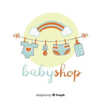 Baby in Circle Logo - Baby Shop Vectors, Photo and PSD files