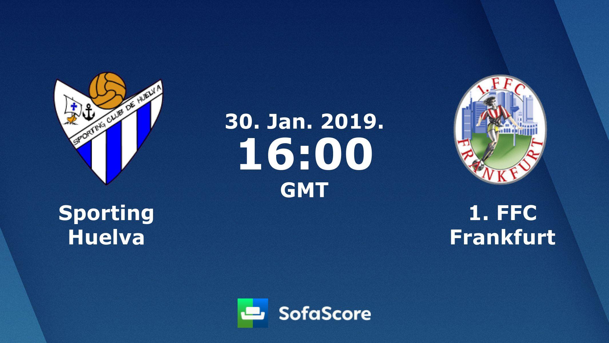 FFC Sports Club Logo - Sporting Huelva 1. FFC Frankfurt live score, video stream and H2H