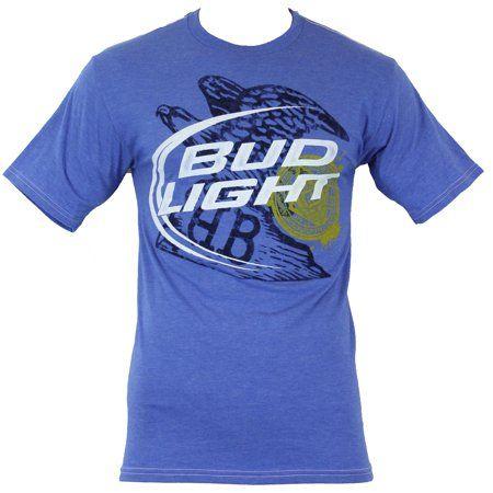 Yellow Bud Logo - Bud Light Mens T Shirt Logo With Yellow Stamp