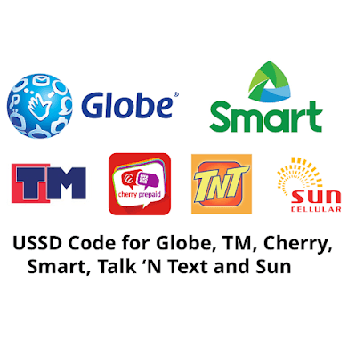 Globe Data Logo - USSD Code For Globe, TM, Cherry, Smart, TNT and Sun