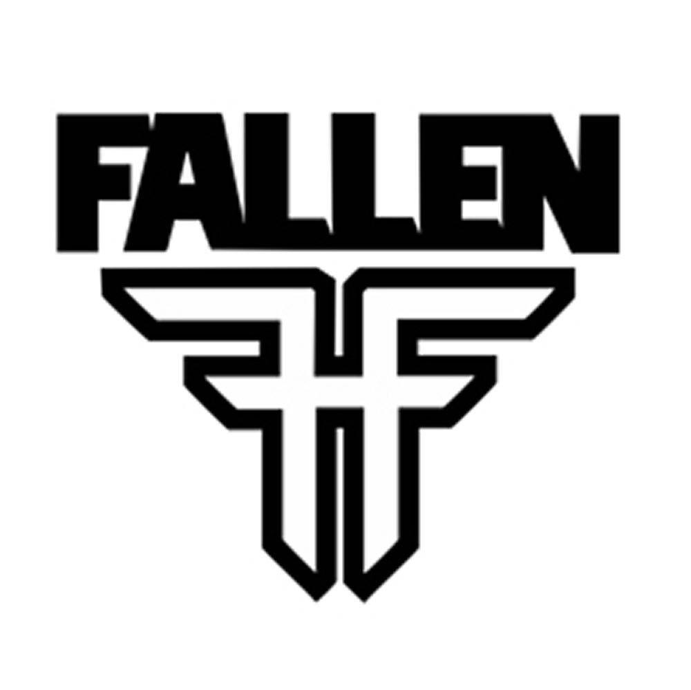 Fallen Skateboard Logo - Fallen Insignia Logo Rasta Fade T Shirt