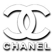 White Chanel Logo - LogoDix
