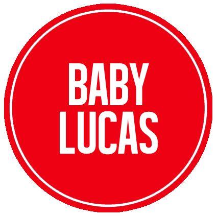 Baby in Circle Logo - Red Circle Logo Baby Name T Shirt. Personalised Baby Gifts. Word