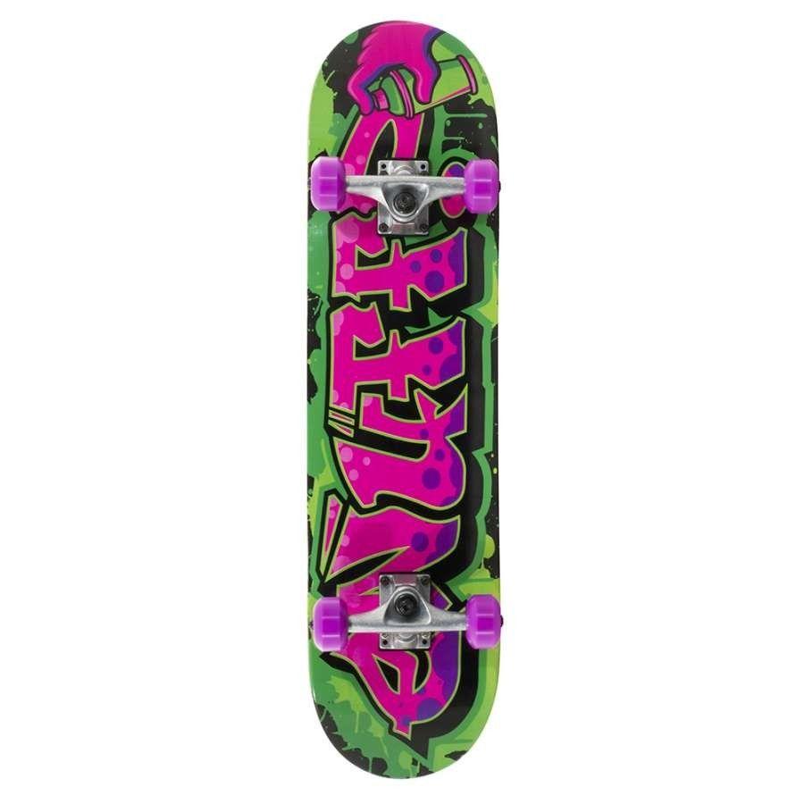 Graffiti Skateboarding Logo - Enuff Mini Graffiti II Complete Skateboard - Pink | Skates.co.uk