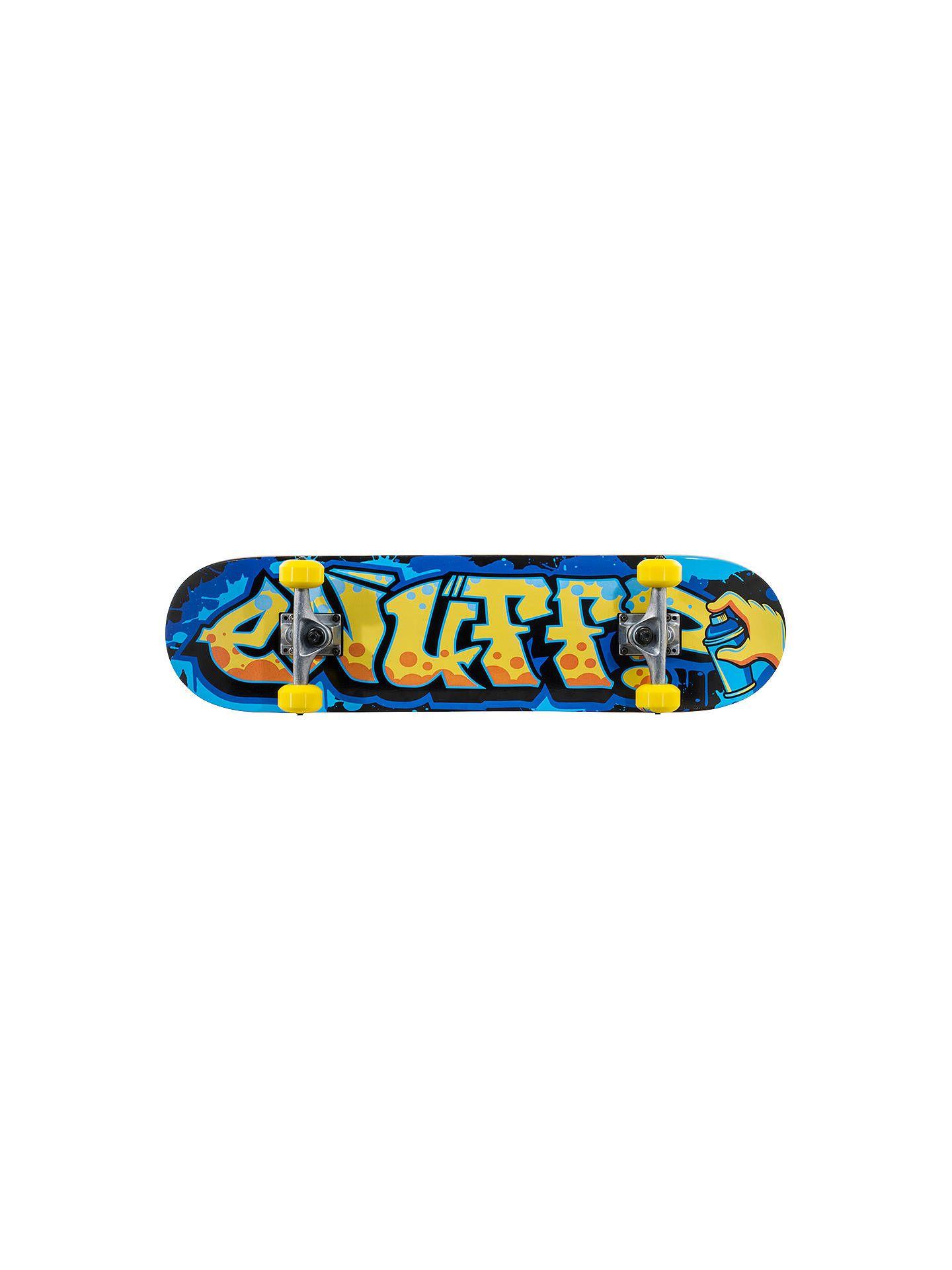 Graffiti Skateboarding Logo - Enuff Graffiti Skateboard, Orange/Blue at John Lewis & Partners