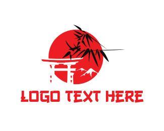 Red Japanese Logo - Japanese Logo Designs | Make A Japanese Logo | BrandCrowd