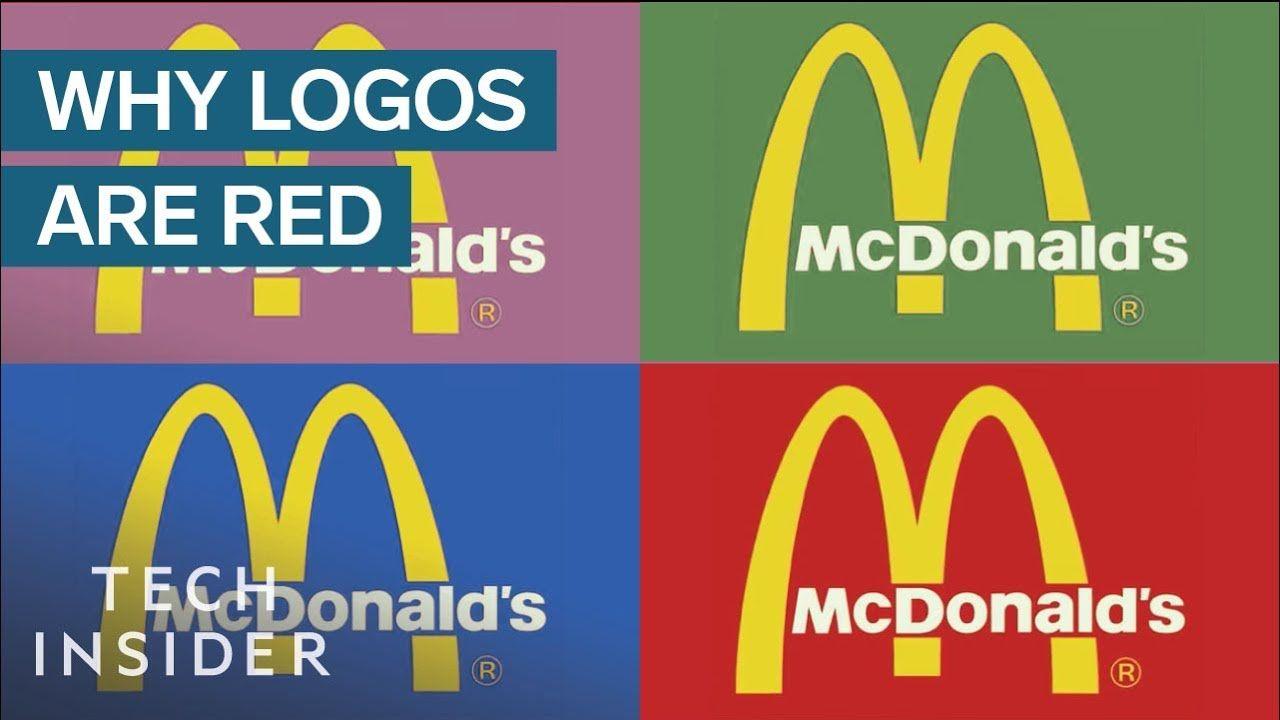 Red Food Brand Logo - Why So Many Fast Food Logos Are One Color - YouTube