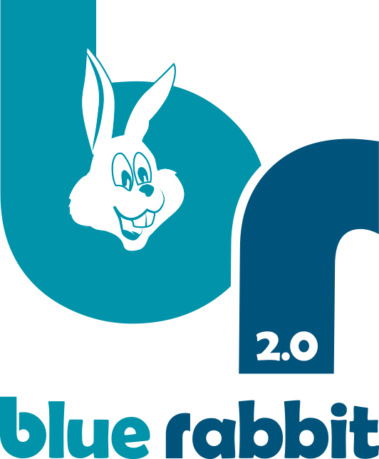 Blue Rabbit Logo - Blue Rabbit 2.0. A new style of fun!