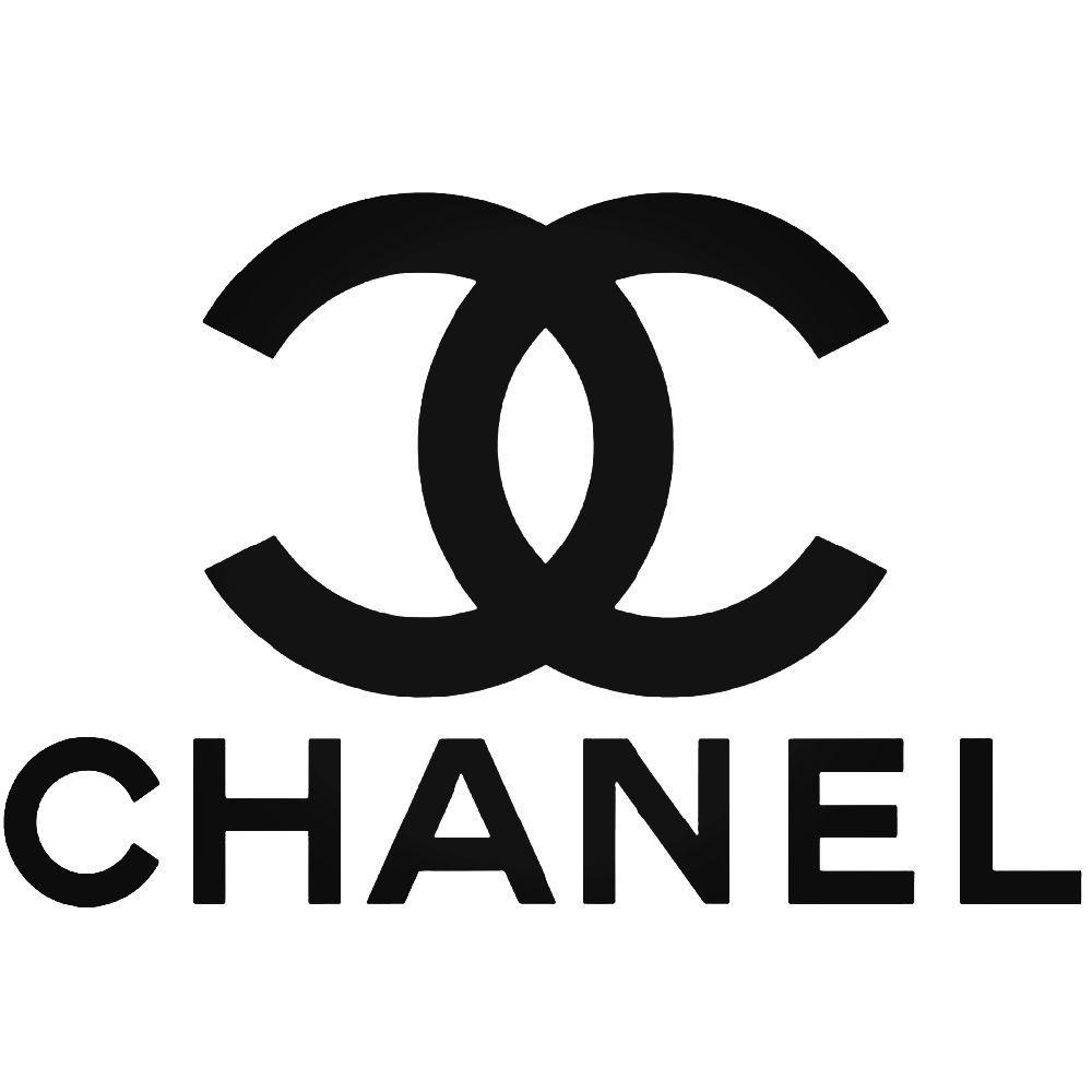 White Chanel Logo - Chanel Logo Vinyl Decal Sticker