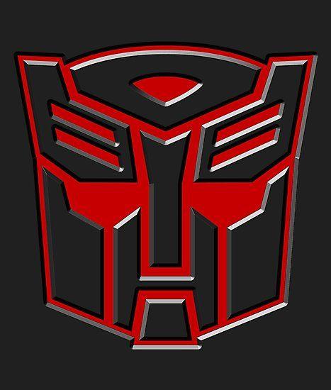 Transformers Logo - 3D Transformers Logo Photographic Prints