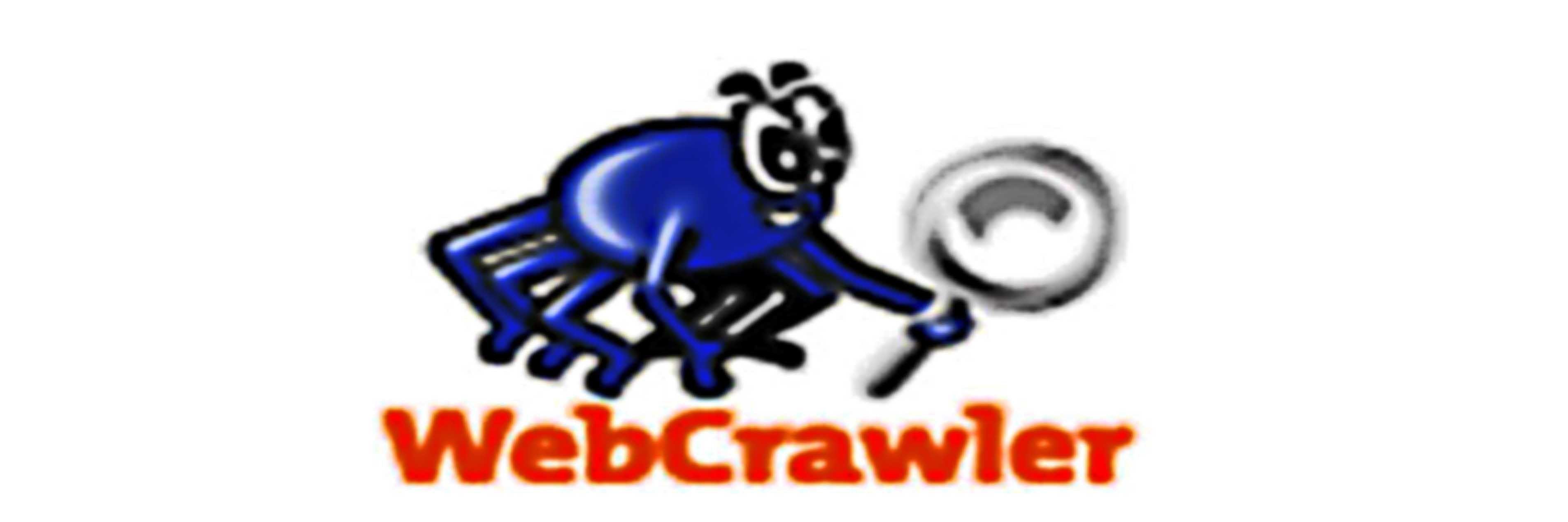 WebCrawler Logo - of the most popular search engines. Athrinel Marketing LLC, USA