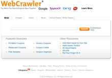 MetaCrawler Logo - WebCrawler