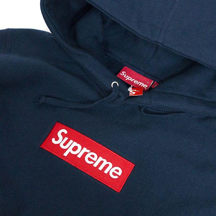 Old Supreme Logo - PALM NUT: Supreme / Supreme Box Logo Hooded Sweatshirt Pullover