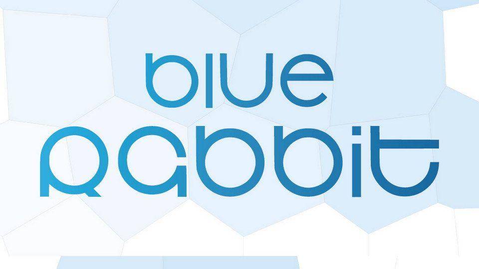 Blue Rabbit Logo - Blue Rabbit Free Font | Pinspiry