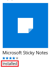 Microsoft Sticky Notes Logo - Unable to download Sticky notes - Microsoft Community