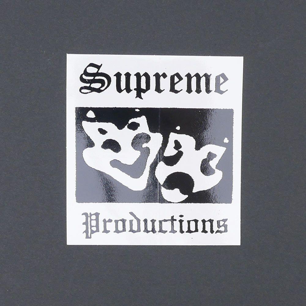 Old Supreme Logo - SUPREME : Productions Sticker WHITE | Millioncart