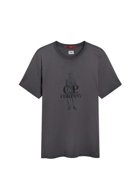 Black and White C Logo - C.P. Company | T-Shirts
