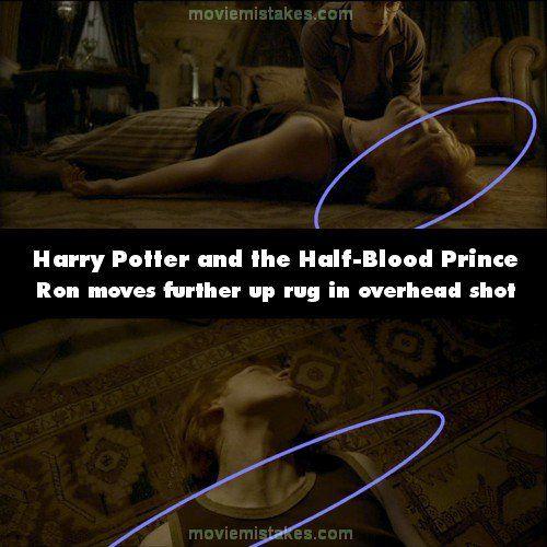 Harry Potter Movie Logo - Harry Potter And The Half Blood Prince (2009) Movie Mistake Picture