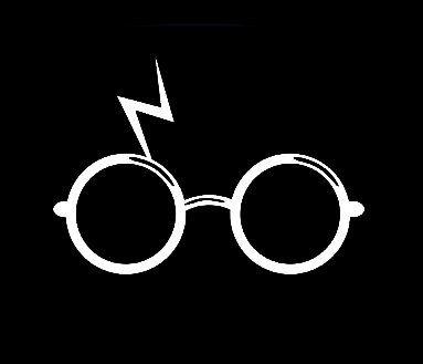 Harry Potter Glasses Logo - Amazon.com: Harry Potter Glasses and Scar Decal Vinyl Sticker|Cars ...