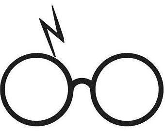 Harry Potter Glasses Logo - Harry potter logo | Etsy