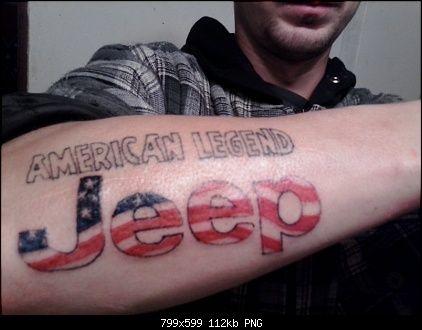 80 Jeep Tattoos For Men  Automotive Design Ideas