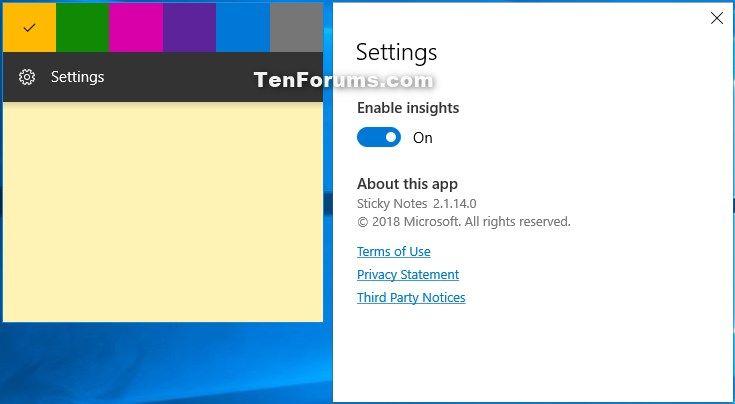 Microsoft Sticky Notes Logo - New Sticky Notes app version 2.1.14.0 for Windows 10 10 Forums