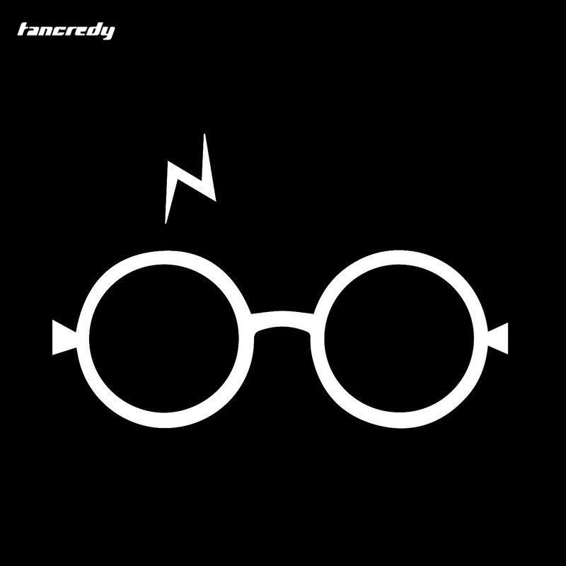 Harry Potter Glasses Logo - 1 Pcs 3D Car Styling Stickers Harry Potter Glasses car decals and ...