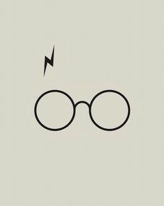 Harry Potter Glasses Logo - Harry Potter Glasses and Scar Temporary by temporarytattooyou | Art ...
