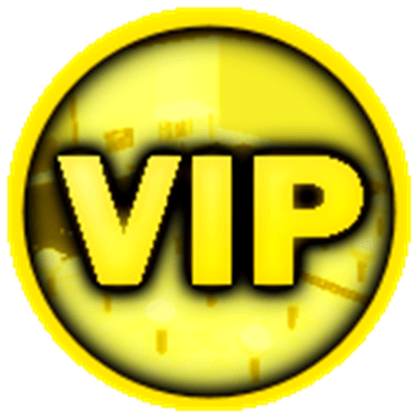 VIP Circle Logo - Gold VIP - Roblox