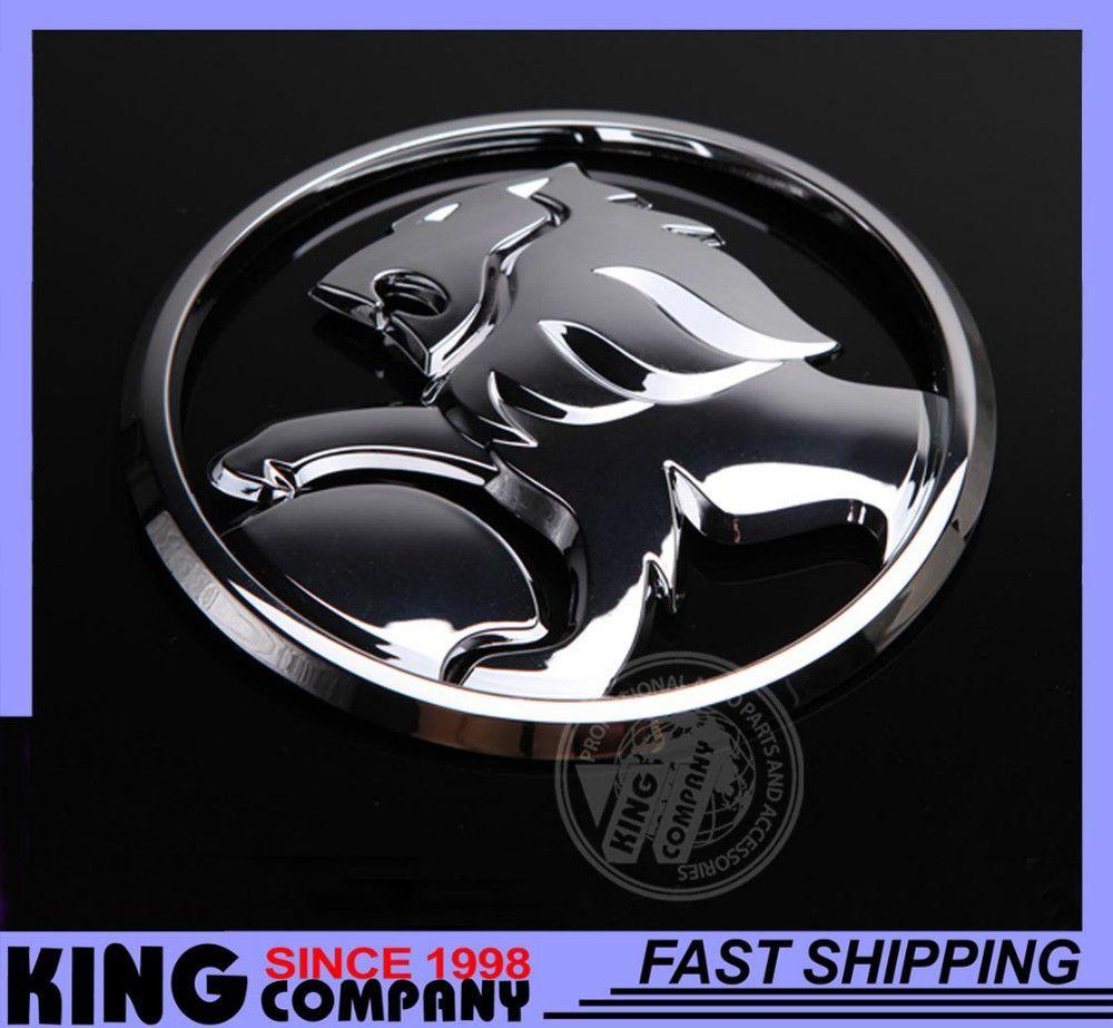 Silver Lion Car Logo - For Holden 3D Sticker High Quality Lion Character Car Badge Silver
