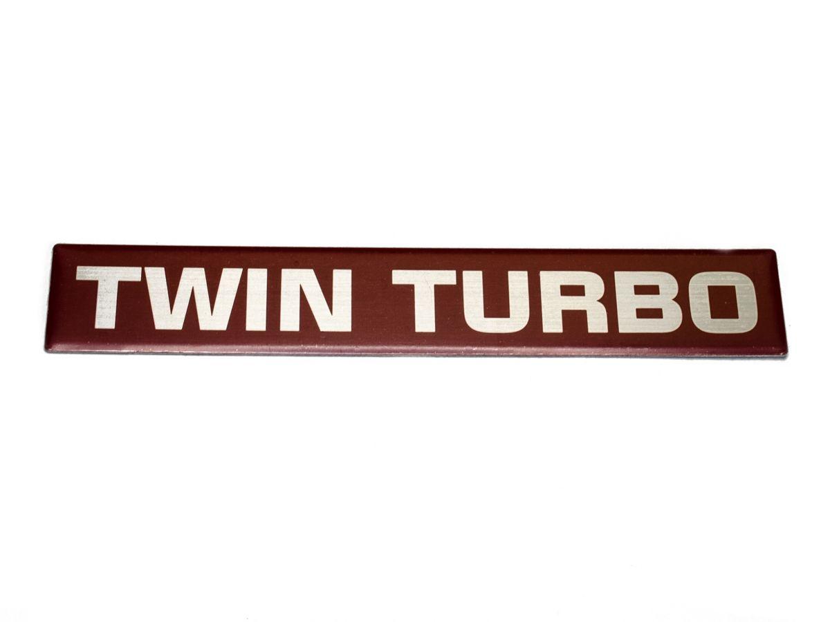 300ZX Logo - OEM Twin Turbo Plenum Badge, Z1 Motorsports