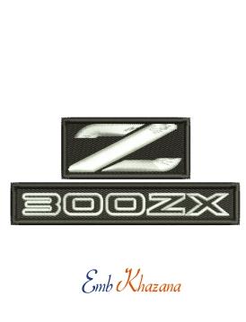 300ZX Logo - Nissan 300zx logo embroidery design