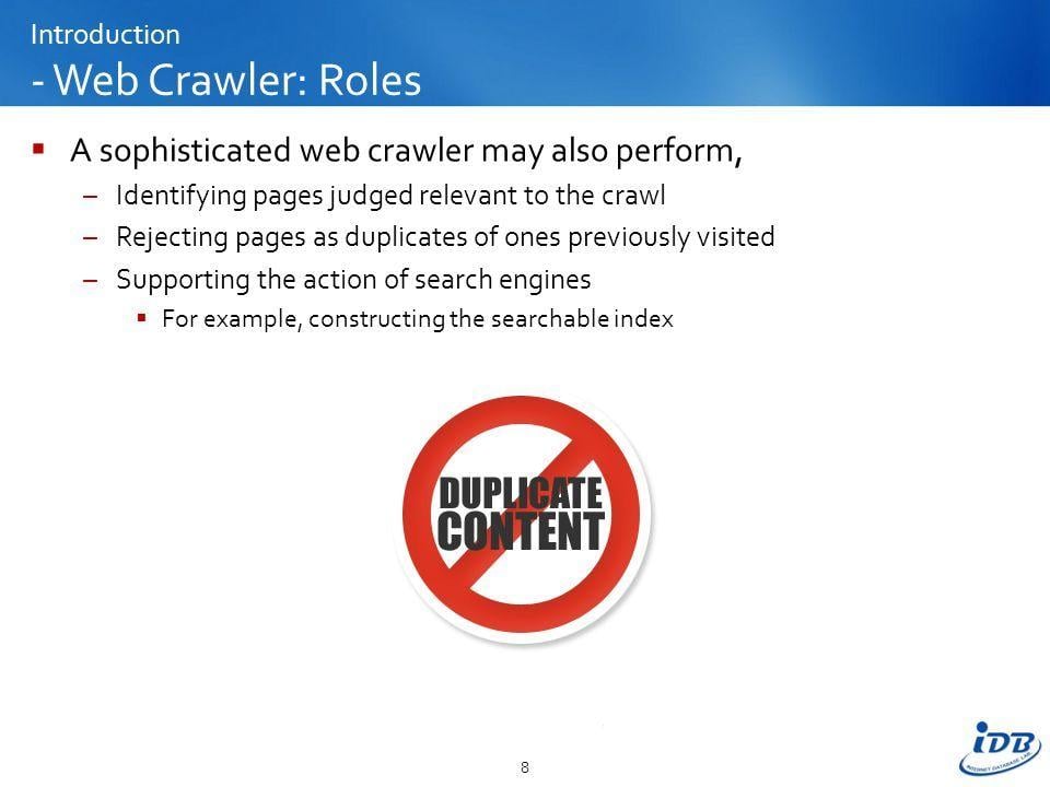 WebCrawler Logo - A Web Crawler Design for Data Mining - ppt video online download