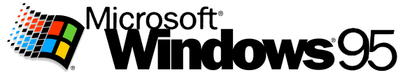 Windows 95 Logo - Image - Windows 95 logo with shadow.png | Logopedia | FANDOM powered ...