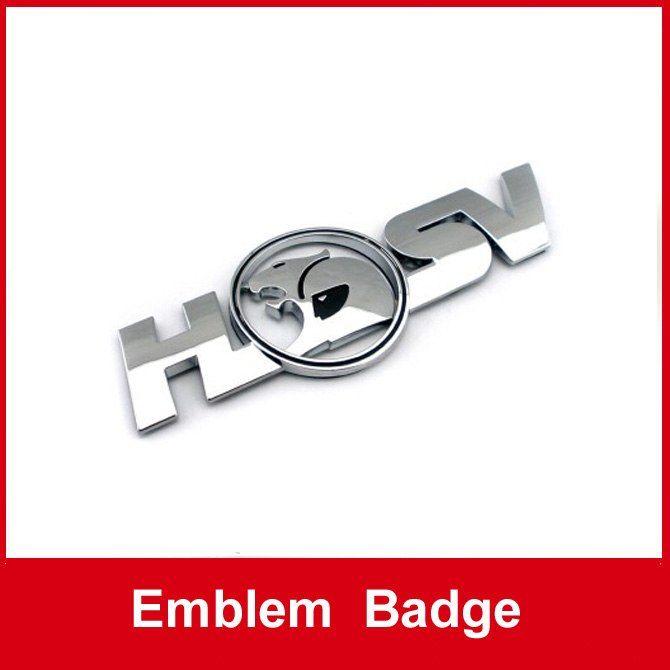 Silver Lion Car Logo - Auto Car LION HELMET HSV Emblem Badge Sticker Decal ABS Fit For VT