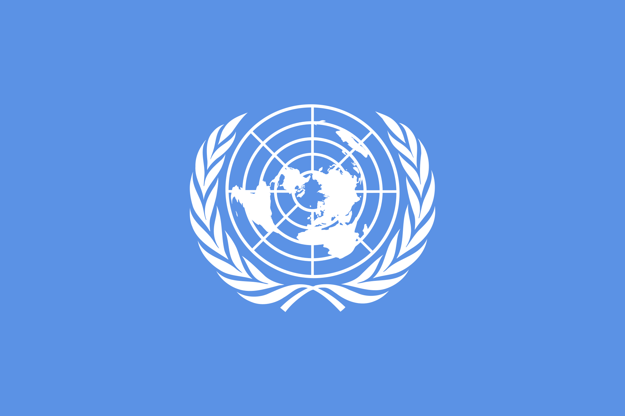 Un Flag Logo - File:UN flag.png - Wikimedia Commons
