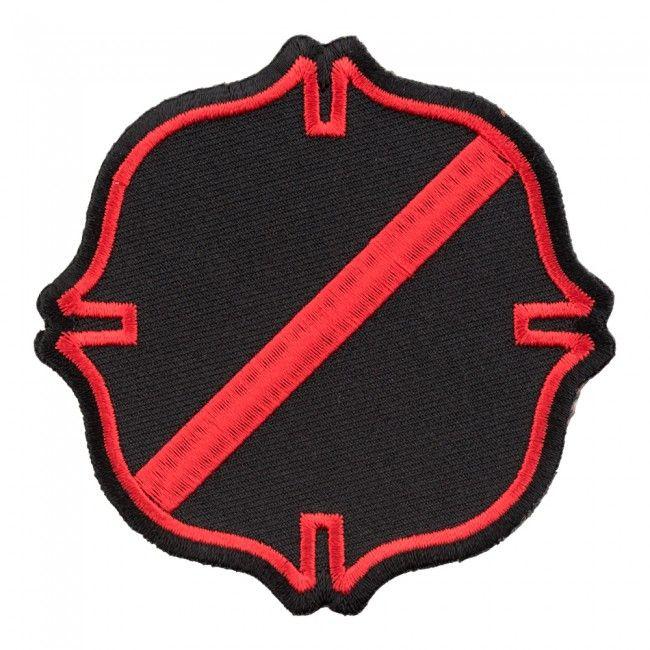 Thin Red P Logo - Fire Maltese Thin Red Line Patch