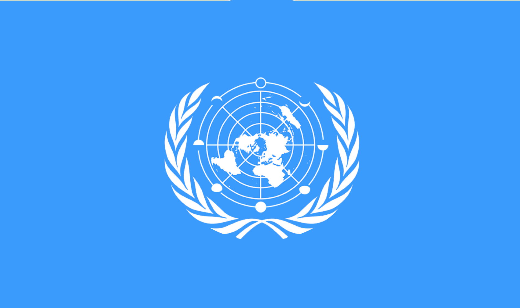 Un Flag Logo - Made IMHO a better UN flag Without the words 