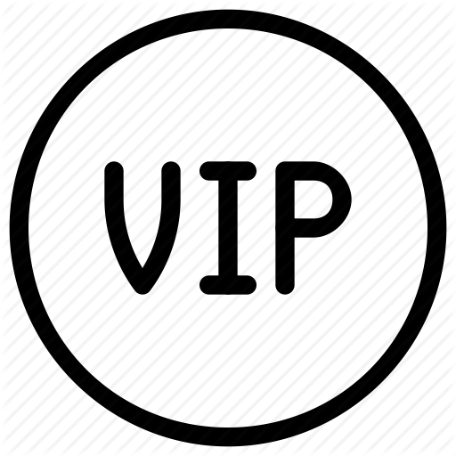VIP Circle Logo - Circle, media, rating, reward, social, vip icon