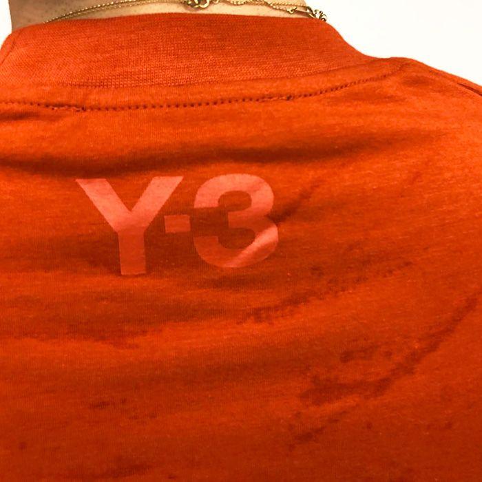 Red Striped Y Logo - S.CURVE.STUDIO.: Y-3 long sleeves T-shirt Weiss Lee 3-STRIPES TEE ...