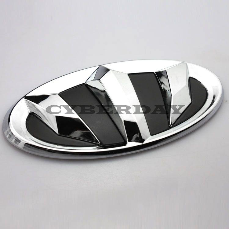 New Kia Logo - New Refit Badge Logo Car Sticker Brenthon Emblem Rio Sportage for ...