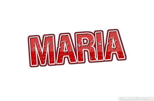 Maria Logo - Maria Logo. Free Name Design Tool from Flaming Text