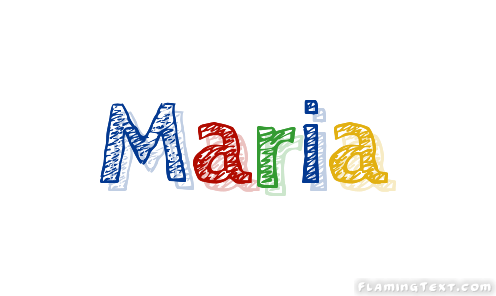 Maria Logo - Maria Logo. Free Name Design Tool from Flaming Text