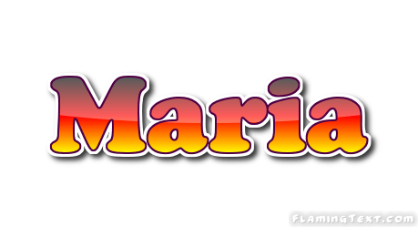 Maria Logo - Maria Logo | Free Name Design Tool from Flaming Text