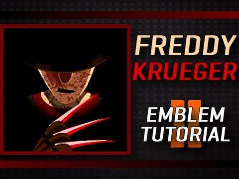 Freddy Krueger Logo - Black Ops 2 Krueger emblem tutorial by Vile Self Call